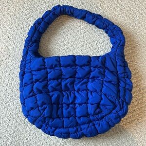 COS Quilted Blue Bag